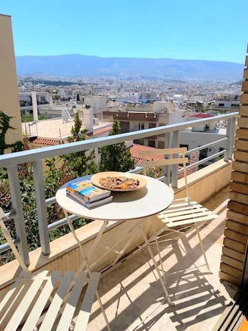 Unique 164sq Spacious 3BDR/2bath Mouson-Filopappou