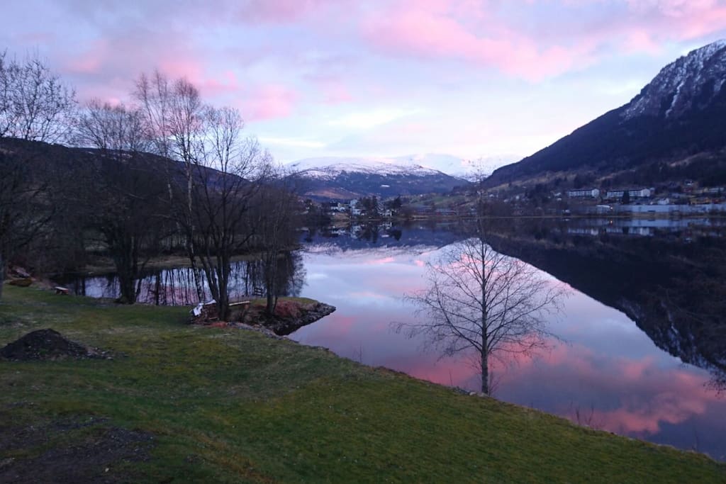 Evening wiew from the teracce !