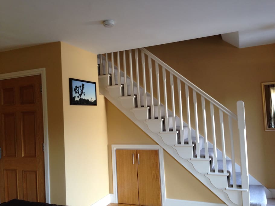 Stairs from living room