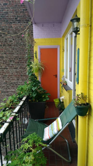 Bedroom balcony