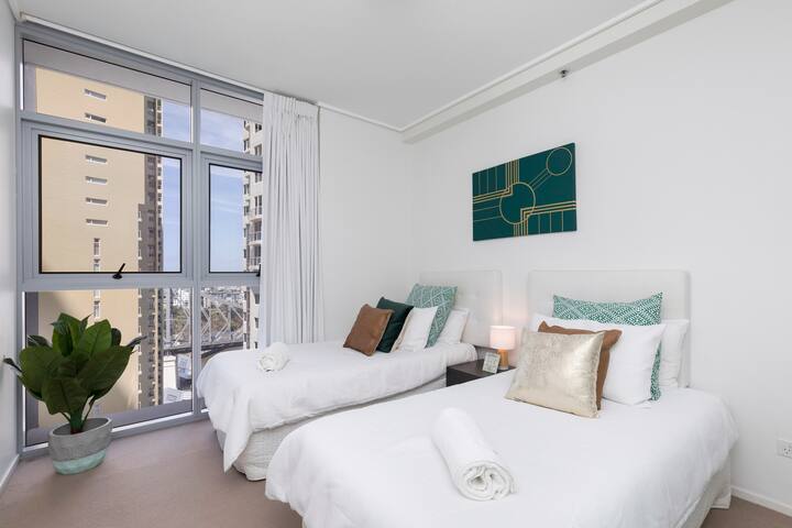 卧室5 -可供2张特大单人床或1张特大床可供选择