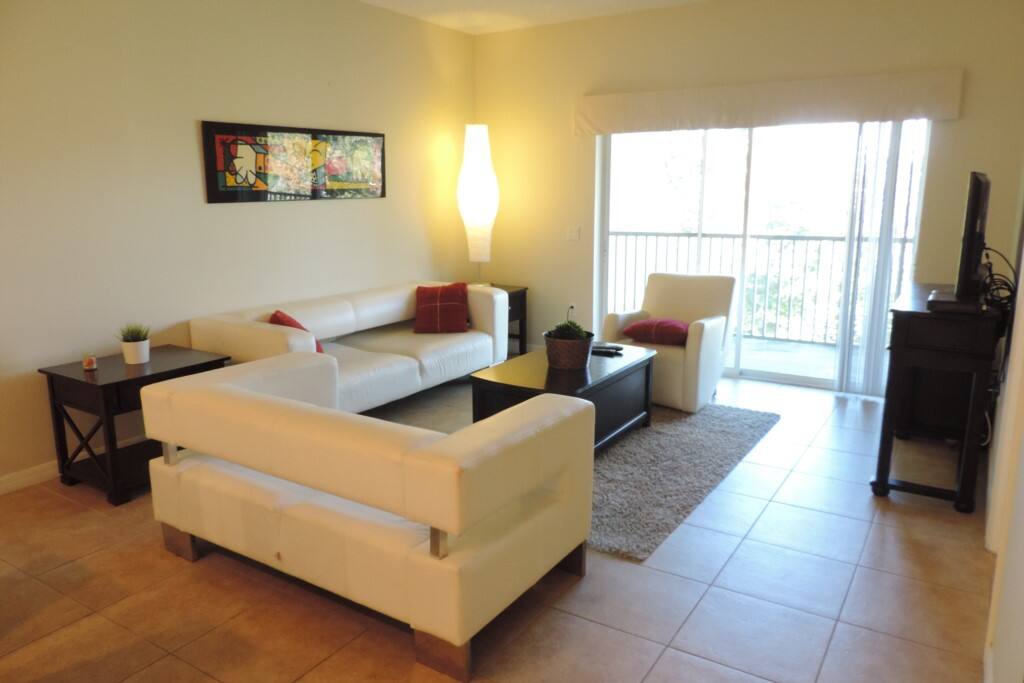 Comfortable TV room