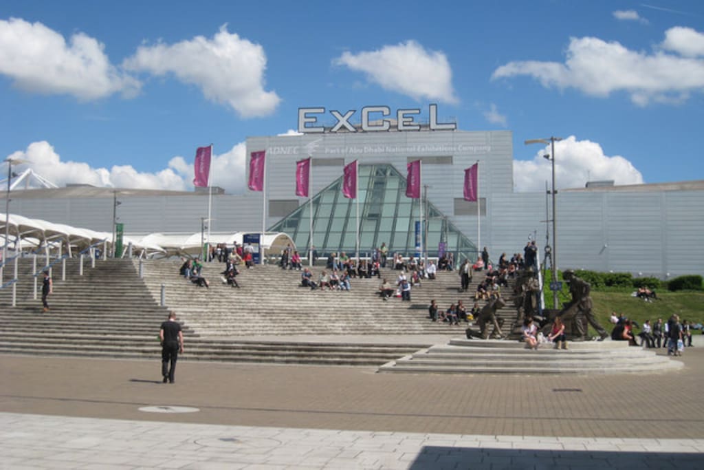 Apartment is literally at the door step of Excel Exhibition Centre
