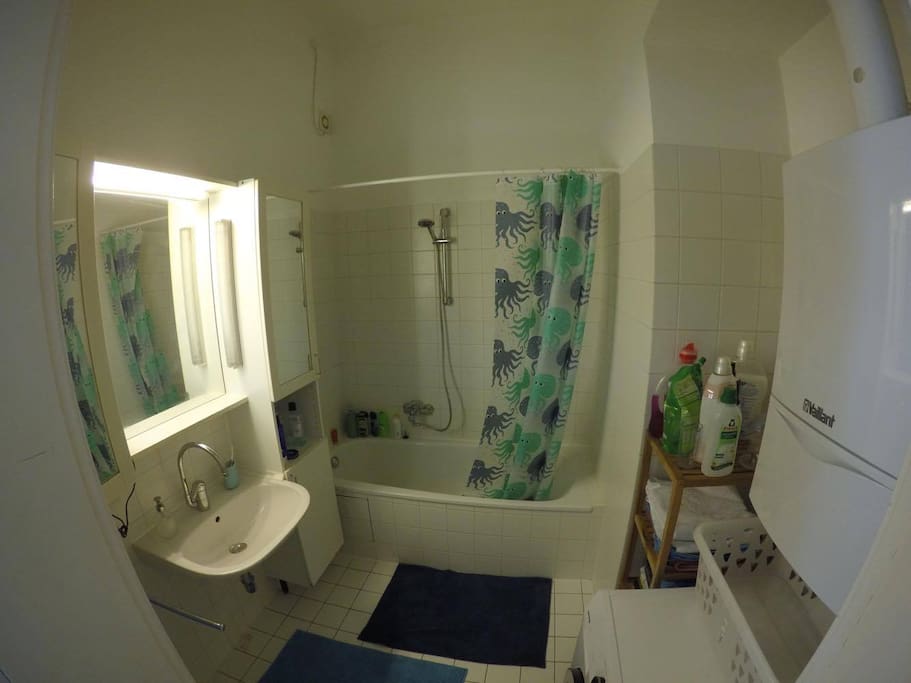Bathroom
(Toilet is in a seperated room)