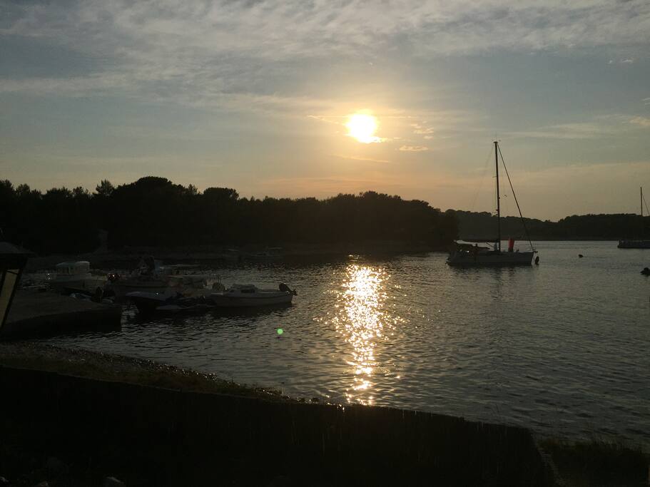 TRAMONTO DALLA VILLA
