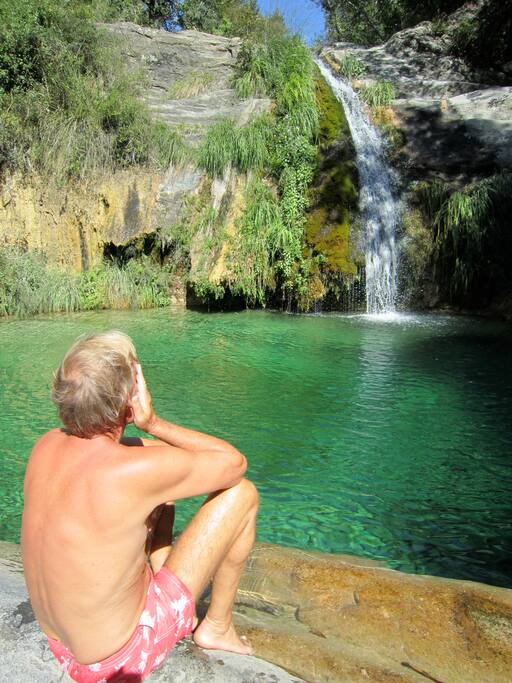Natural lagoons,
in walking distance.