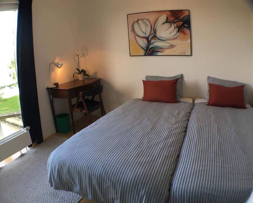 The room, includes generous closet space