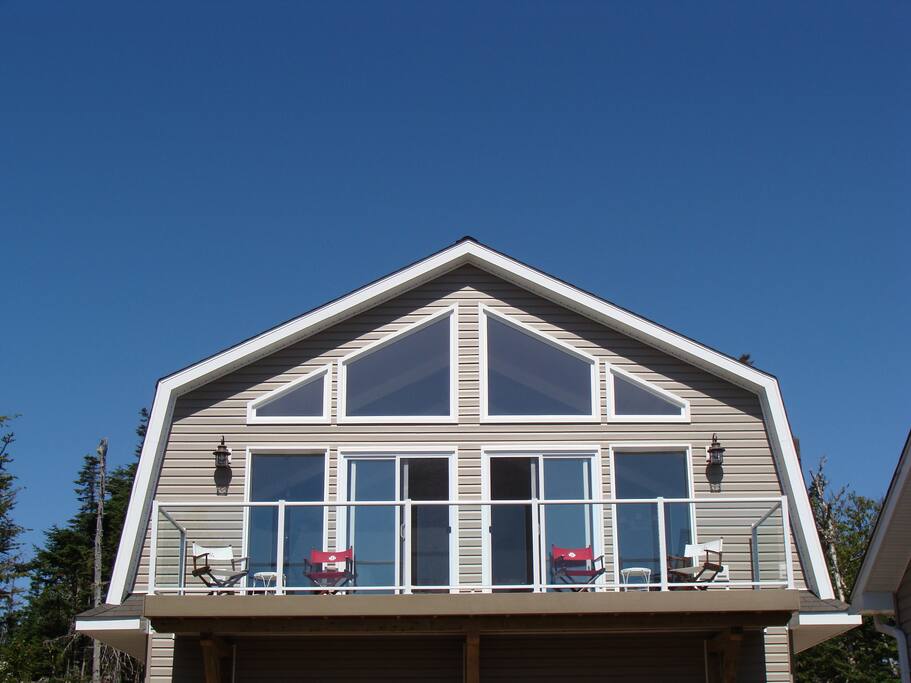 Front Deck of the Guest House