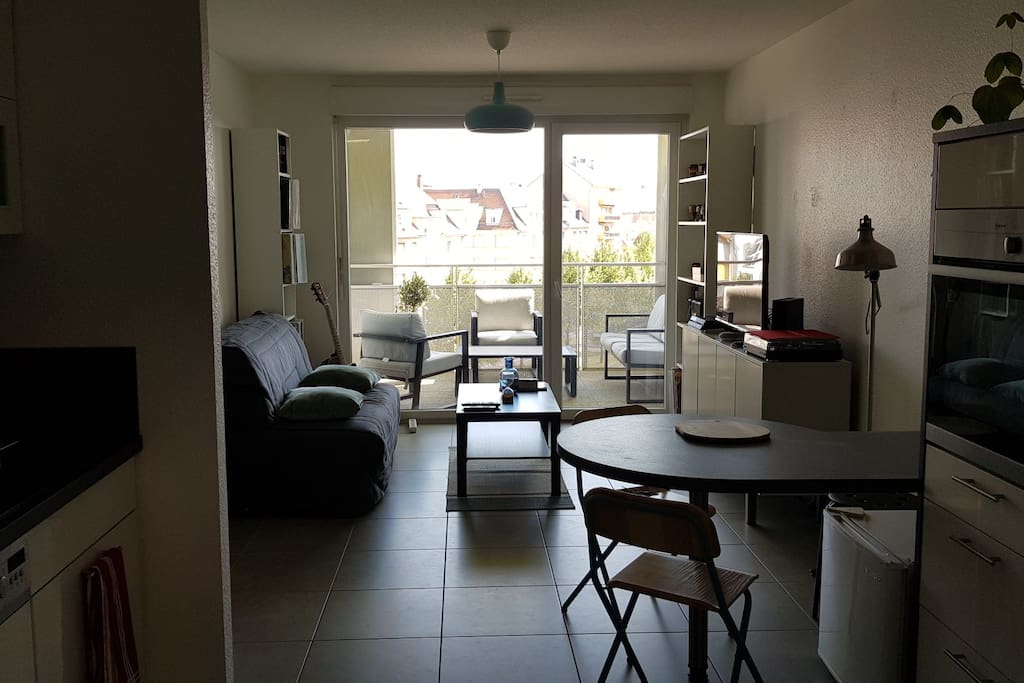 Cuisine + Salon/Kitchen + Living room