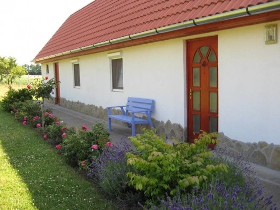 The front entrance