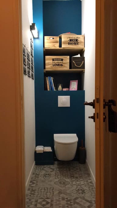 Toilettes séparés