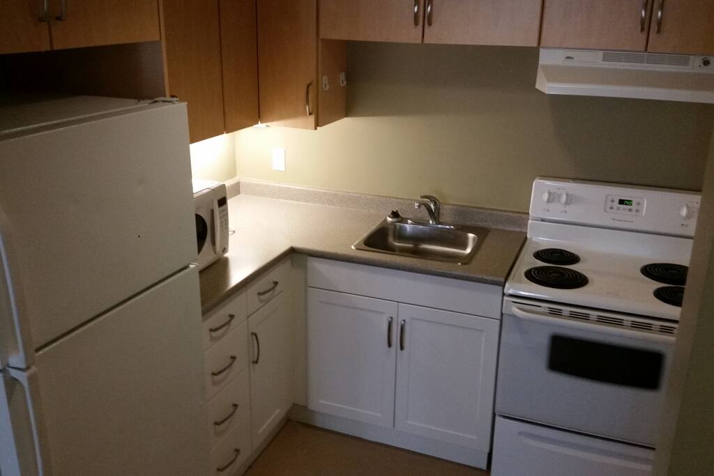 Private 2 bedroom suite kitchen