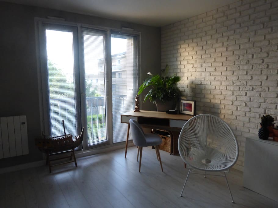 Le salon , lumière du matin