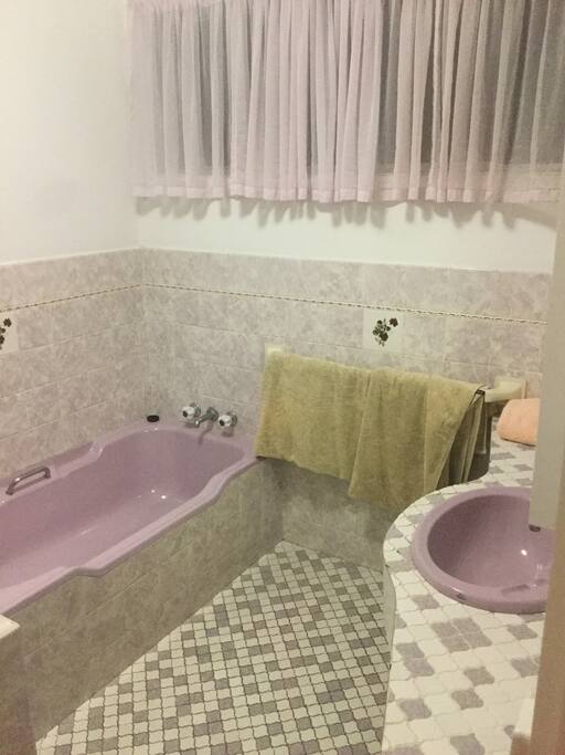 Original 70's shower room