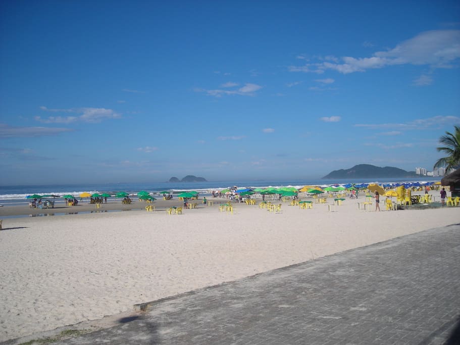 Vista da "nossa" praia da Enseada