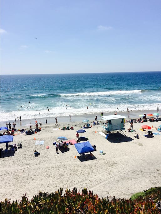 The gorgeous Fletcher's Cove beachfront is only 350 steps from the front door of the unit! I have provided two beach chairs, a beach blanket, beach towels, a cooler and an array of other beach-going items to make your time on the water amazing while allowing you to still pack light for your trip.