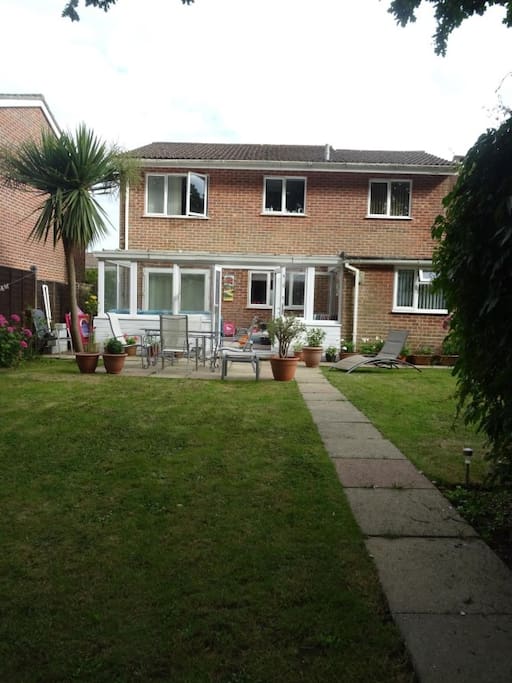 Back garden