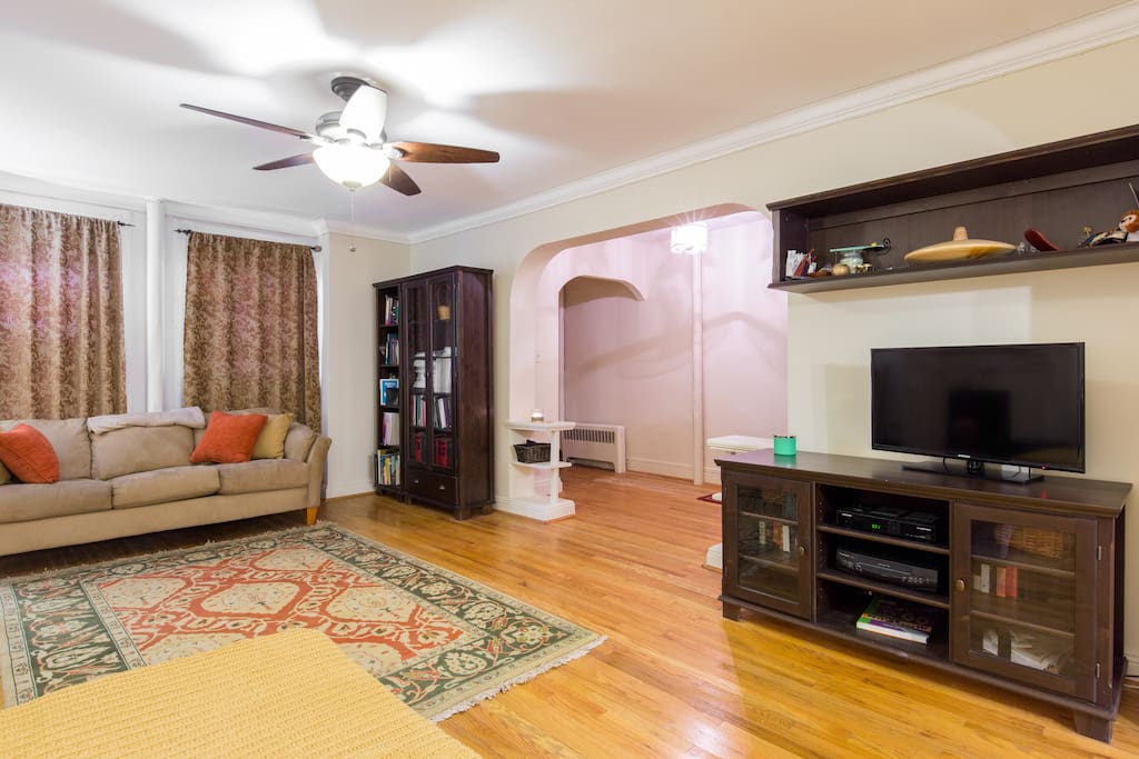 Living Room and Entry Way