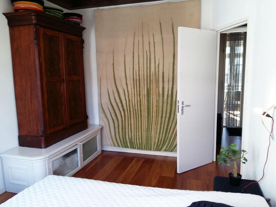 bedroom doublebed for 2 guests
