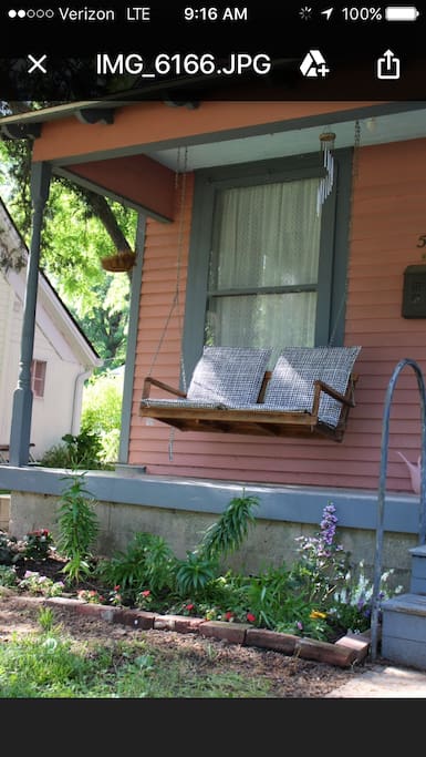 Front porch swing :)