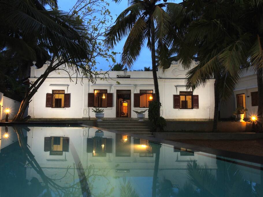Enjoy a cocktail on the verandah as the sun goes down