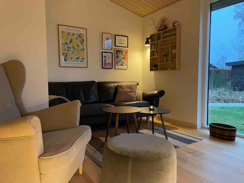 Successful Airbnb property: Architect-designed cottage in Rude Strand in Odder