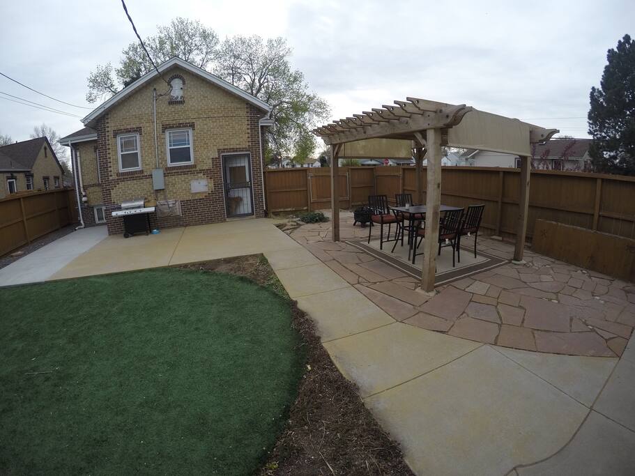 Plenty of room to grill and relax.