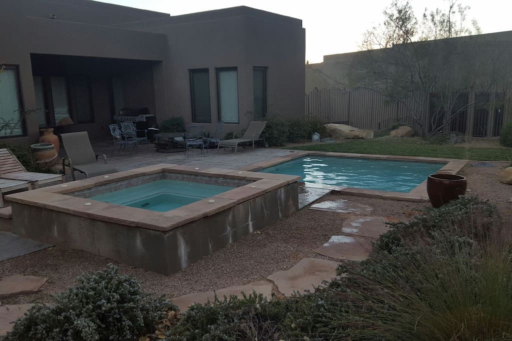 Backyard view