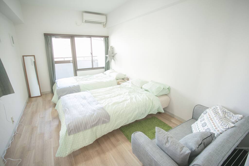 臥室內配有空調/equipped with AC