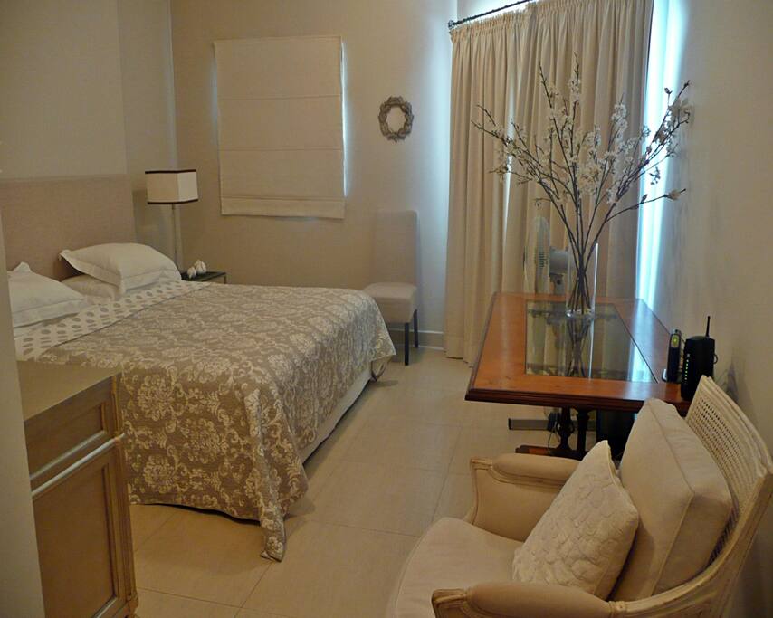 Master Bedroom with king size bed.