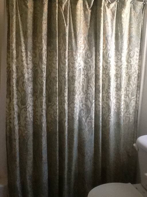 Private bath and shower.