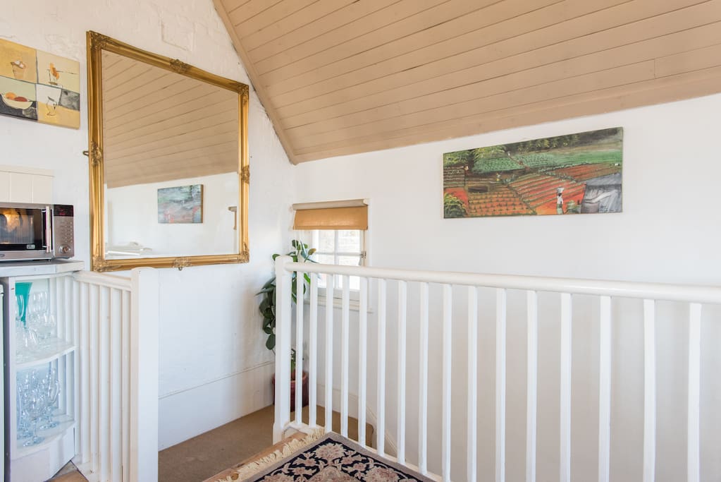 Entering living room