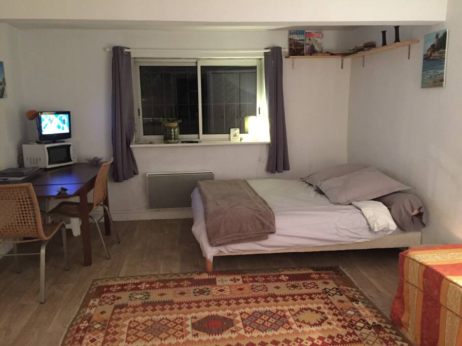 chambre en hiver