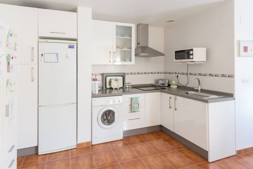 Cocina americana amueblada completa