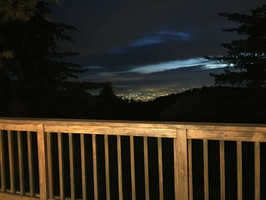 VIEW FROM THE DECK