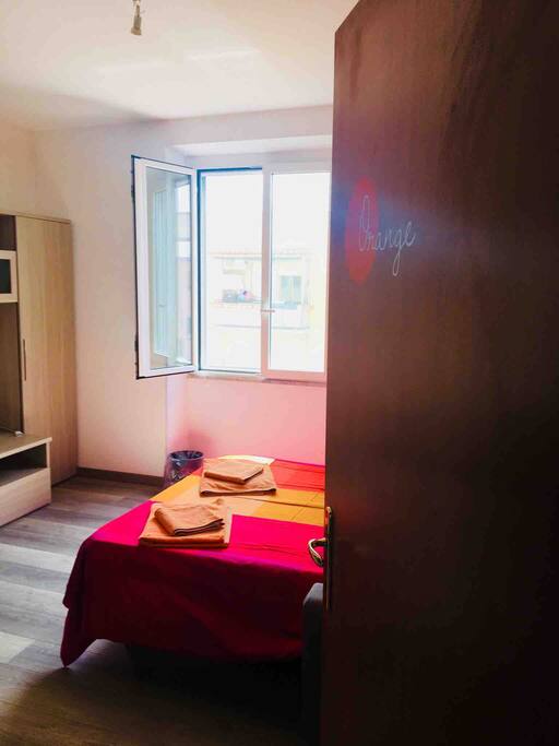 Orange room
