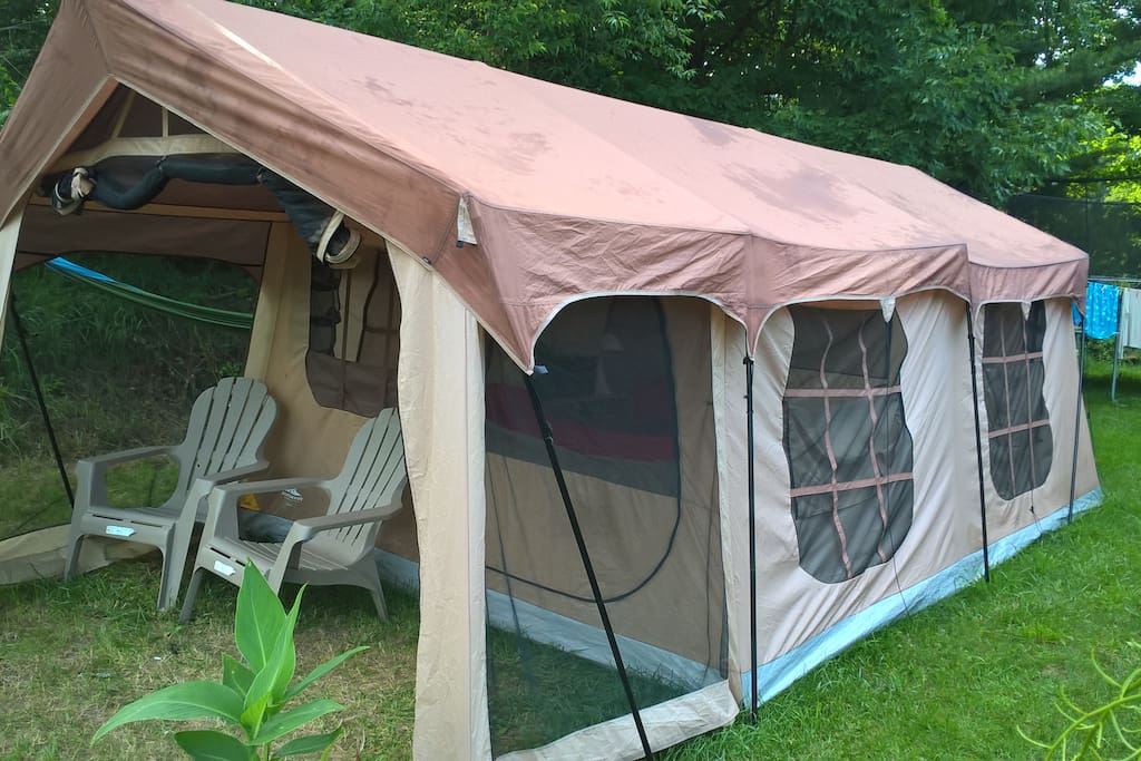 10x20 Tent with screen porch