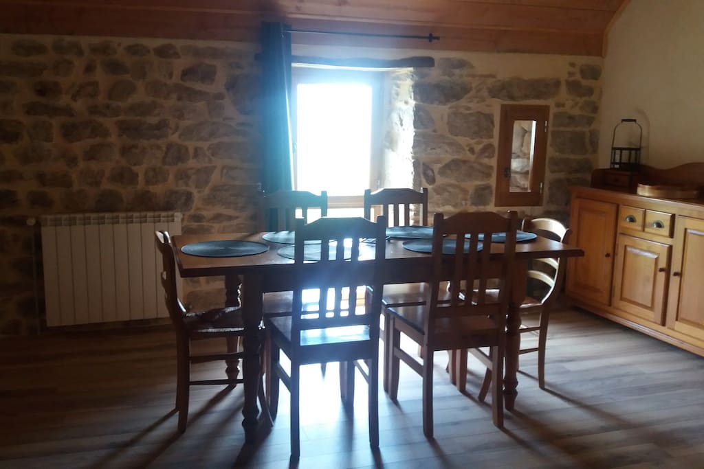 Séjour avec vue dominante
