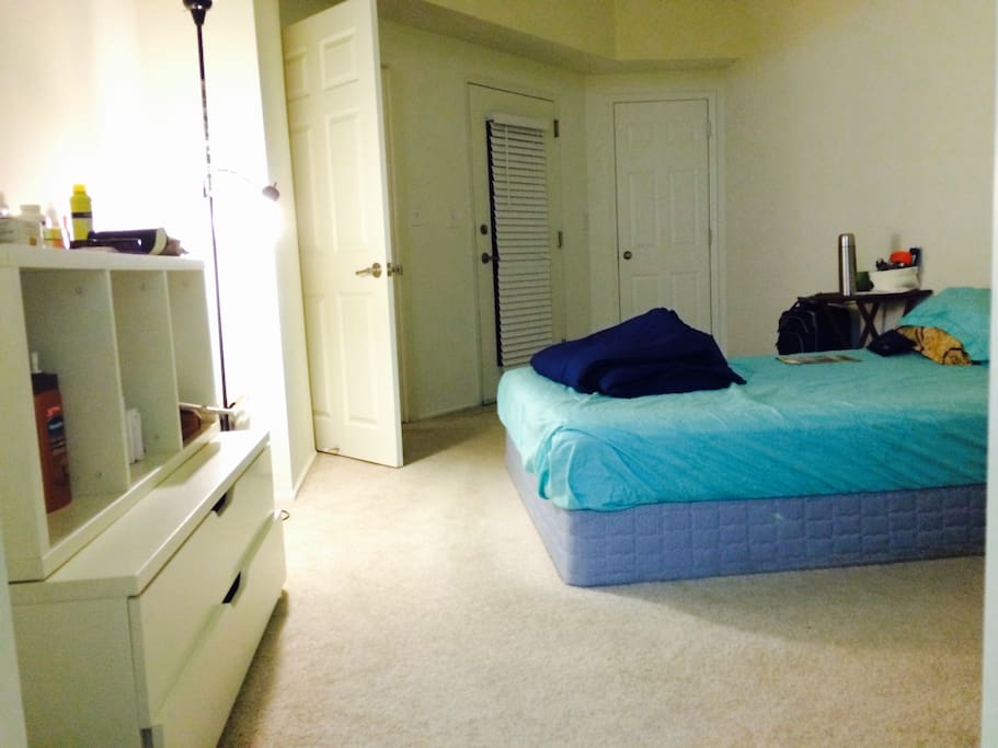 Spacious bedroom