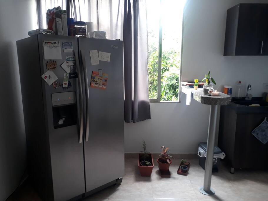 Nevera y Cocina