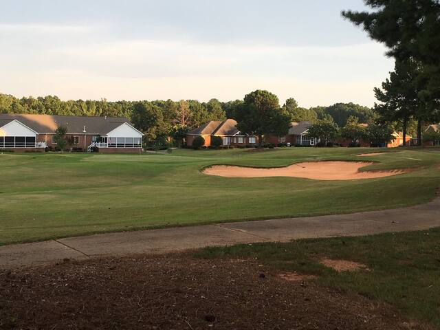 Total eclipse viewing from golf course home!