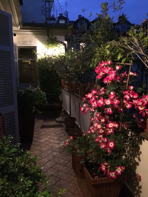 Il balconcino di sera