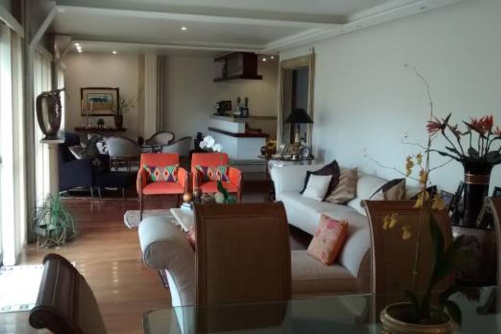 Visão geral da Sala