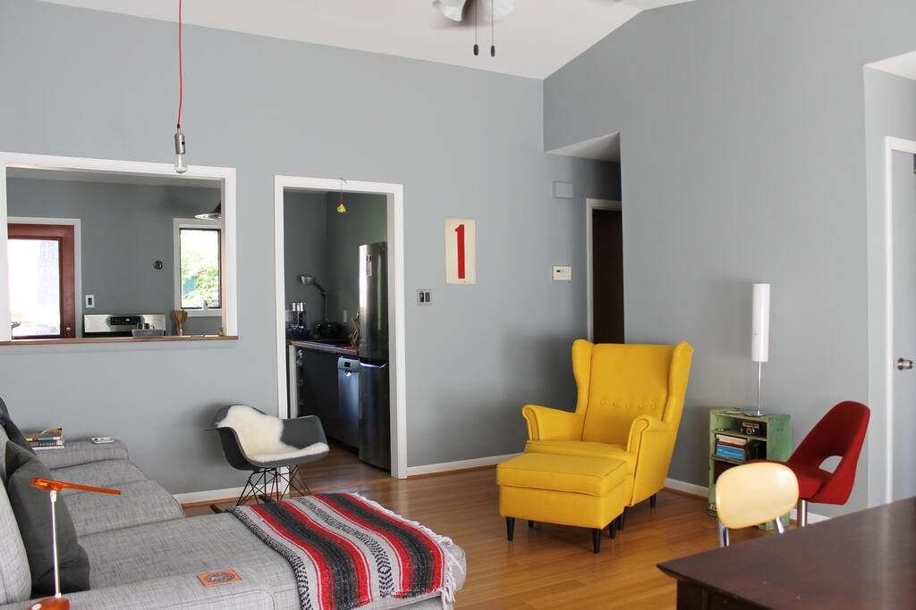 Living and dining room