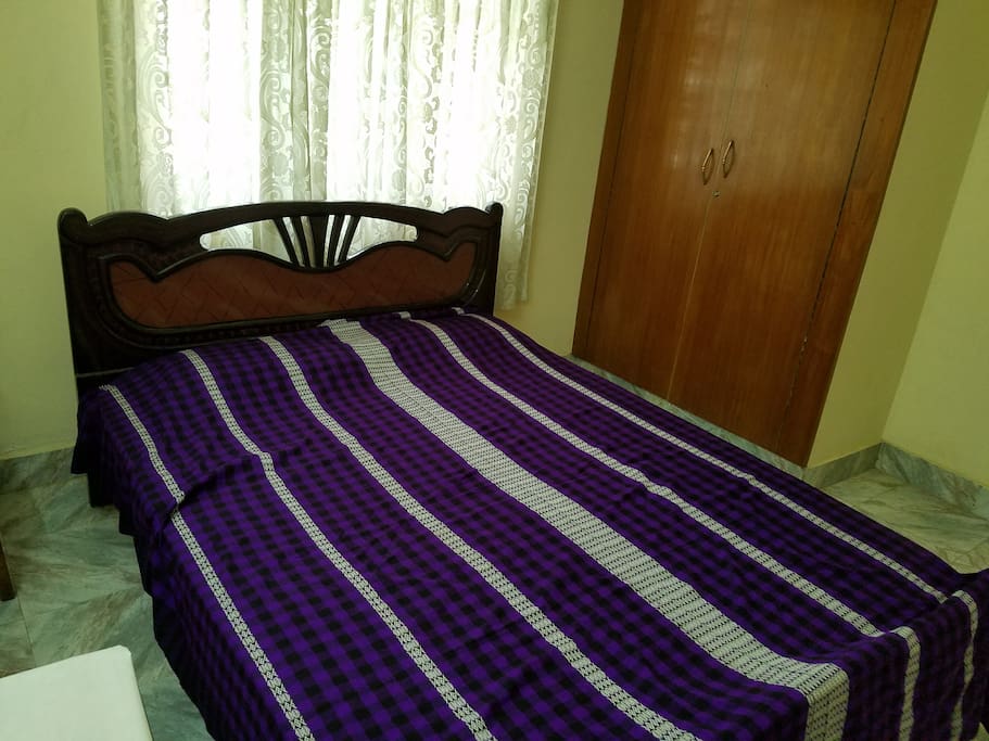 Bedroom with wardrobe