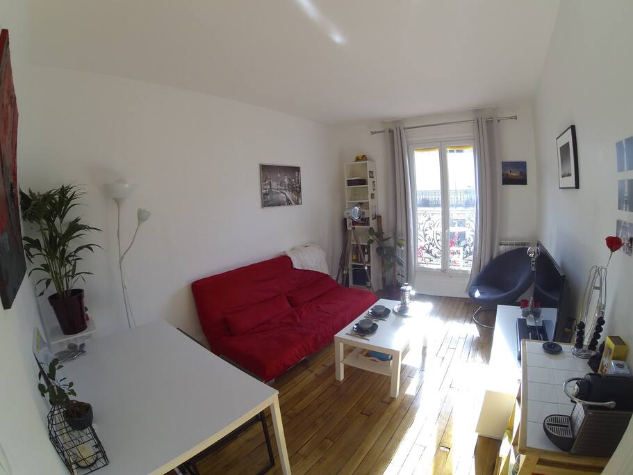 The living room