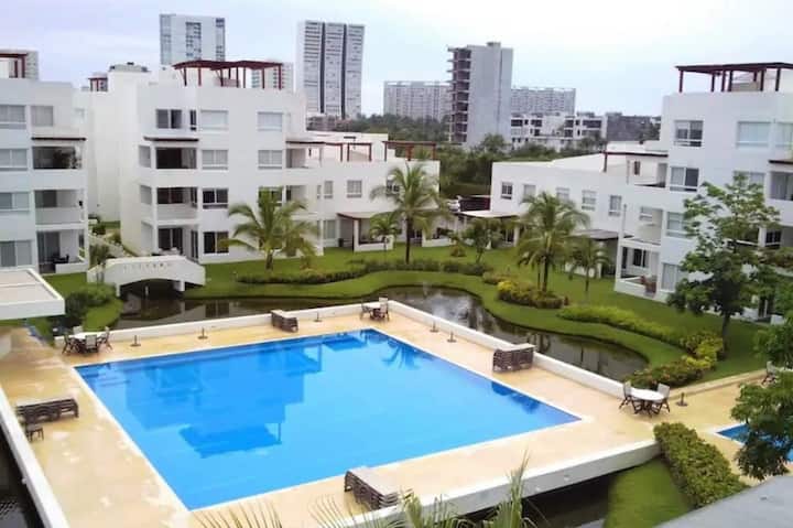 Casa En Condominio C/alberca Y Seguridad. - Acapulco