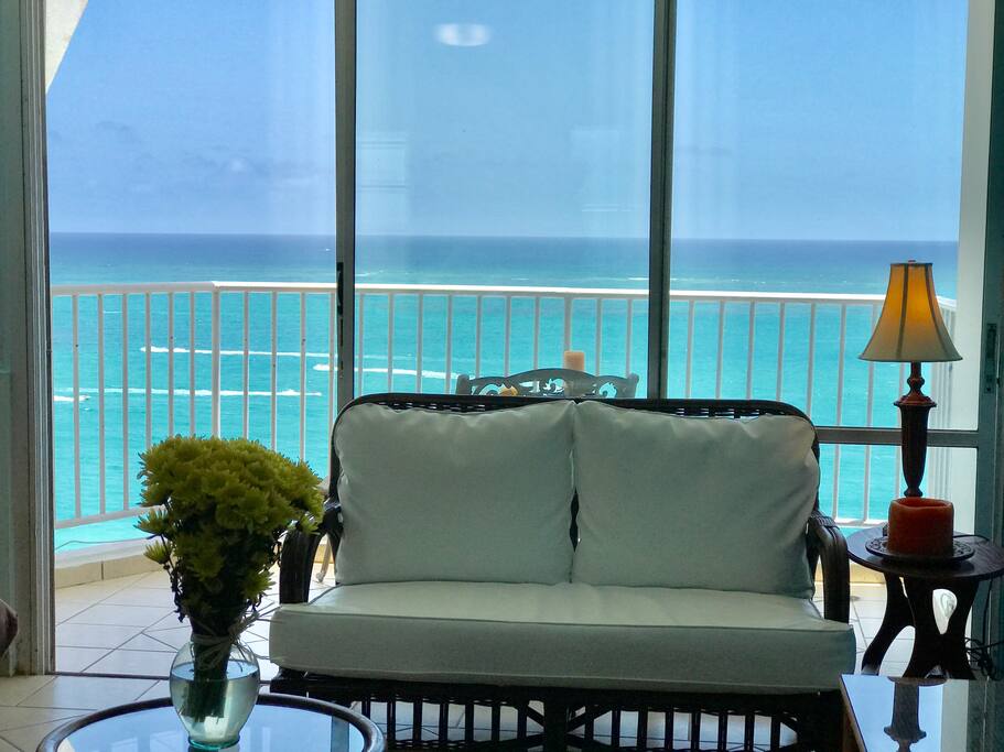View fro the dining room