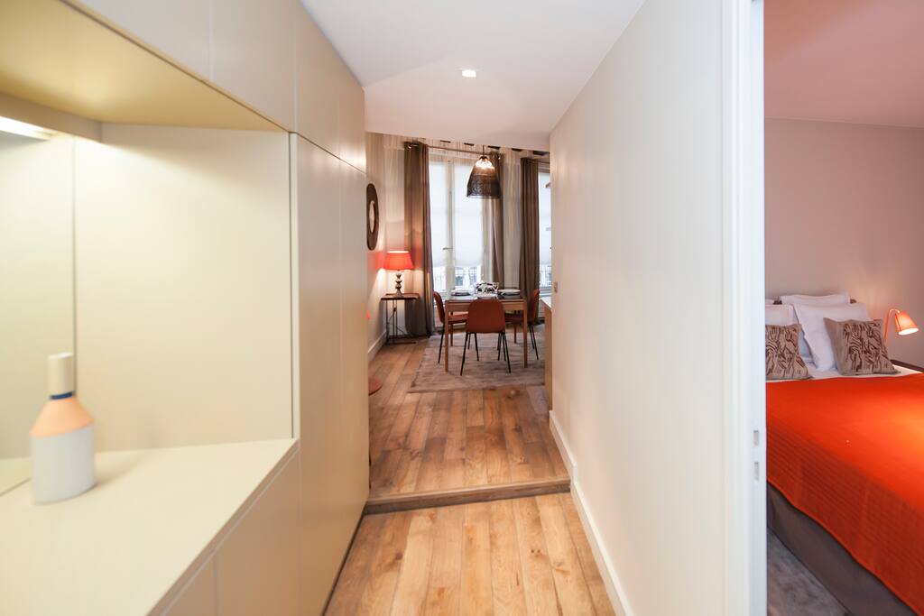 Entrance of the apartment