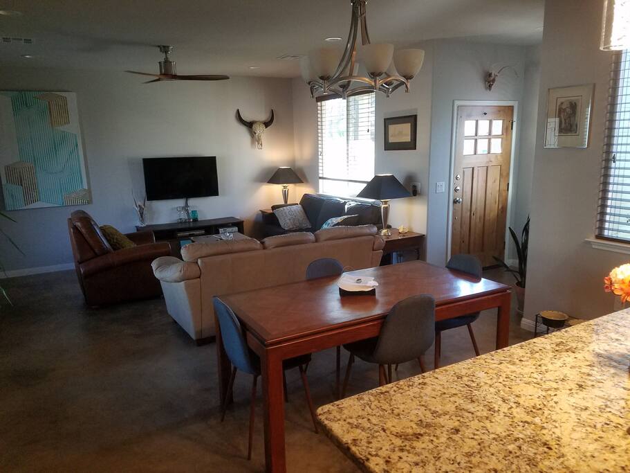 Dining and Living Rooms